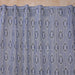 Blue and White Manjira Ikat Handloom Curtain-Curtains-House of Ekam