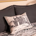 Born in Bombay Gateway of India Monochrome Rectangle Cushion Cover-Cushion Covers-House of Ekam