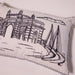 Born in Bombay Gateway of India Monochrome Rectangle Cushion Cover-Cushion Covers-House of Ekam