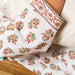 Brown Ziggy Floral Blockprinted Loungewear Pyjama Set-loungewear-House of Ekam