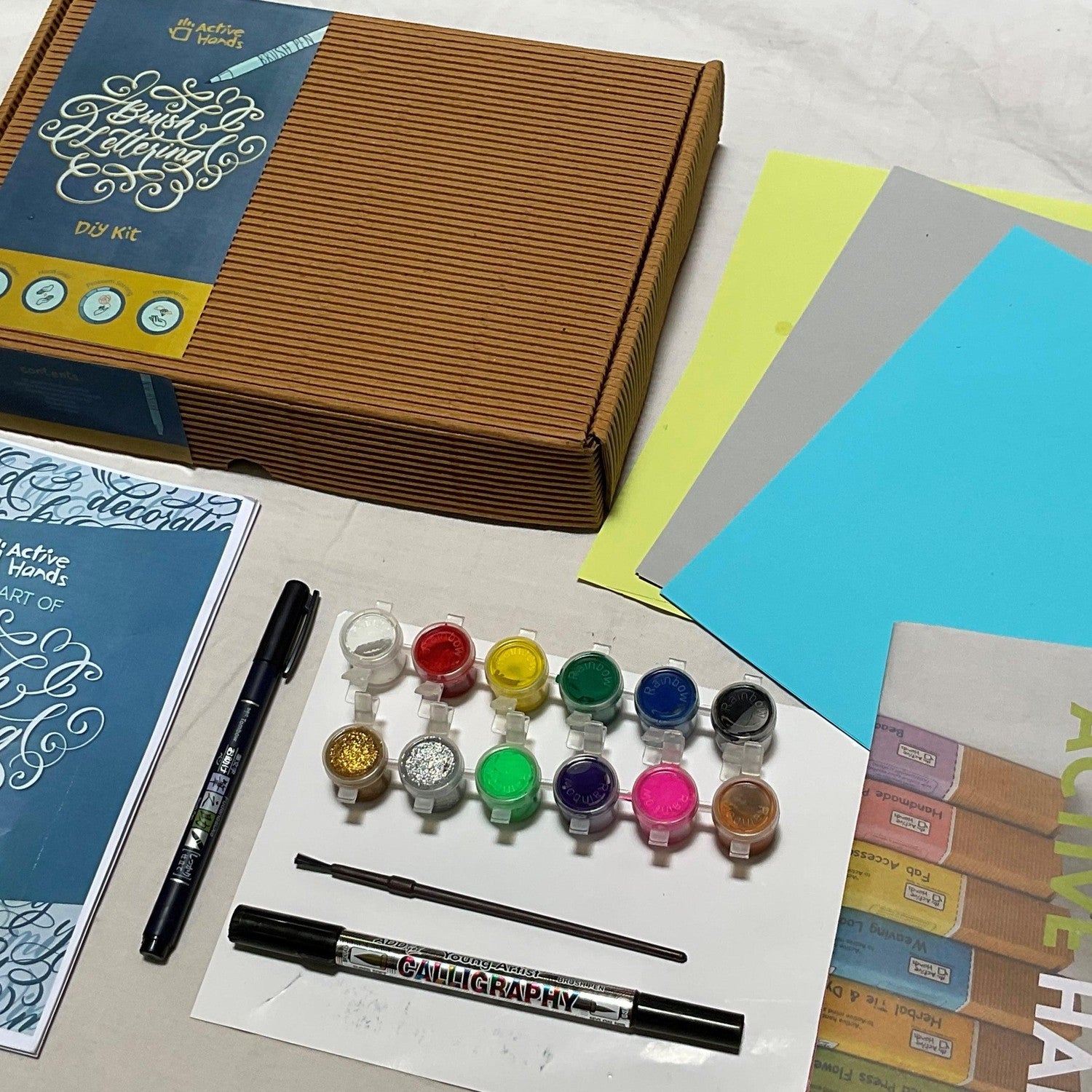 Brush Lettering DIY Kit – House of Ekam
