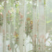 Chiffon Iris Hand Blockprinted Sheer Curtain-Curtains-House of Ekam