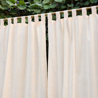 Chikoo Light Brown Cotton Linen Handloom Curtain-Curtains-House of Ekam