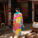 Colorful Artwalk Cotton Shirt Dress-Dresses-House of Ekam