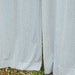Blue Alphabet Screenprint Kids Sheer Curtain