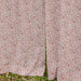 Pink Ditsy Screenprint Kids Cotton Sheer Curtain