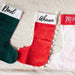 Customizable Christmas Velvet Stockings-Stockings-House of Ekam