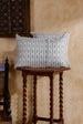 Black and White Avani Ikat Handloom Cushion Cover
