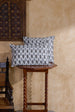 Black and Grey Tarang Ikat Handloom Cushion Cover