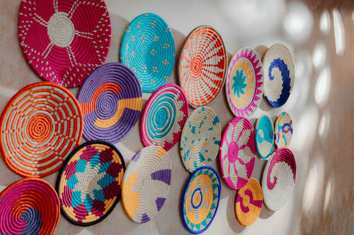 Assorted Sabai Handwoven Grass Baskets- Combo I