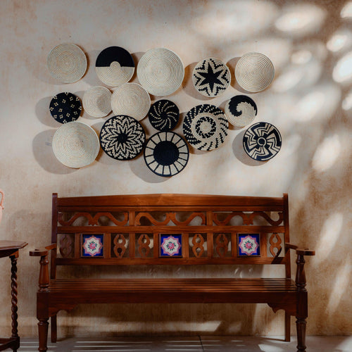 Starry Night 4.0 Handwoven Sabai Baskets