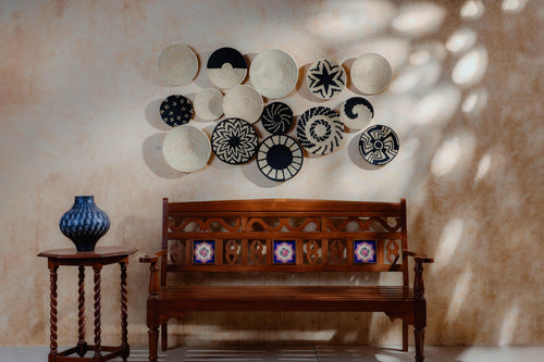 Starry Night 4.0 Handwoven Sabai Baskets