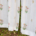 Fig & Bloom Blockprint Cotton Slub Curtain-Curtains-House of Ekam
