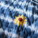 Grey & Yellow Shibori Sunflower Field Embroidered Queen Size Quilt-Quilt sets-House of Ekam