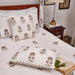 Vrinda Blockprint Double Bedsheet With Pillow Cover