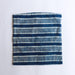 Indigo Dabu Stripe Print Cushion Cover-Cushion Covers-House of Ekam