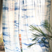 Indigo Hand Tie Dye Sheer Curtain-Curtains-House of Ekam