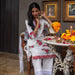 Kentish Rose Blockprint Cotton Suit Set With Dupatta-Suits-House of Ekam