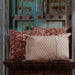 Kumkuma Jaal Kalamkari Blockprint Cushion Cover-Cushion Covers-House of Ekam