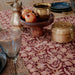 Kumkuna Jaal Kalamkari Handblockprinted Table Cloth-Table Runners-House of Ekam
