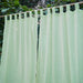 Light Green Cotton Linen Handloom Curtain-Curtains-House of Ekam