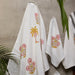 Malabar Blockprint Bath/Hand/Face Waffle Towel-bath towels-House of Ekam