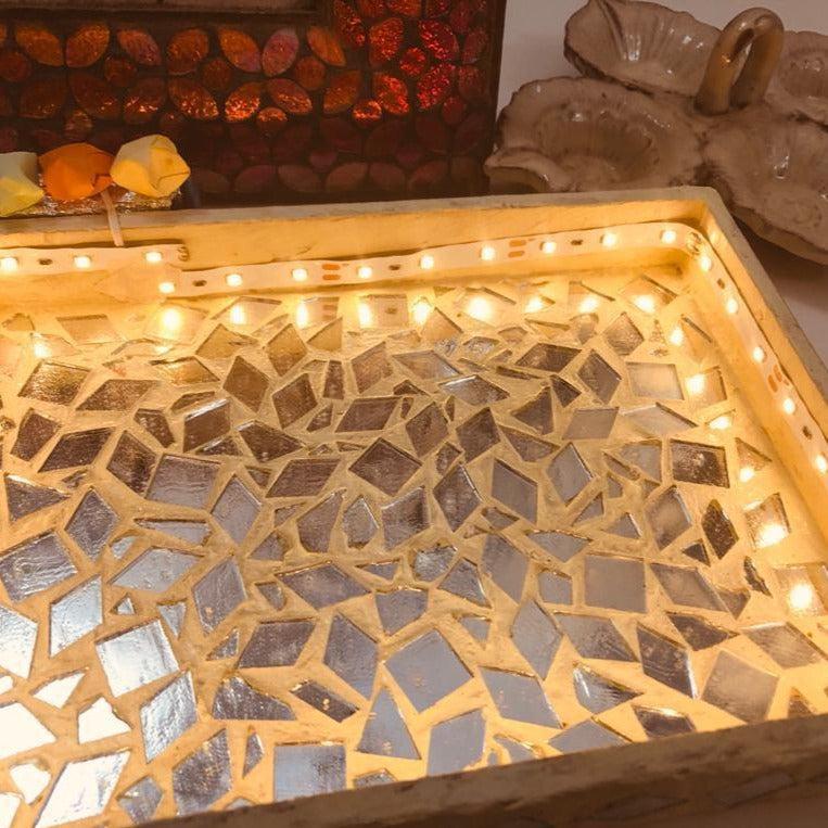 Mosaic Art Tray DIY kit-DIY Kit-House of Ekam