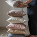 Oatmeal Beige Boucle Cushion Cover-Cushion Covers-House of Ekam