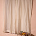 Off-White Chevron Banarsi Curtain-Curtains-House of Ekam