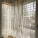 Off-White Floral Buta Banarsi Curtain-Curtains-House of Ekam