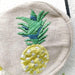 Pineapple Raffia Embroidered Cross Body Bag-Bags-House of Ekam