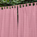 Pink Alphabet Screenprint Kids Sheer Curtain-Curtains-House of Ekam