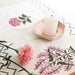 Pink Floral Blockprint Table Runner-Table Runners-House of Ekam