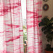 Pink Hand Tie Dye Sheer Curtain-Curtains-House of Ekam