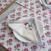 Pink Phool Buti Cotton Placemats & Napkins-Placemats-House of Ekam