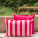 Pink Stripe Tropicasa Cushion Cover-Cushion Covers-House of Ekam