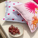 Pink Tropicasa Oasis Bloom Cushion Cover-Cushion Covers-House of Ekam