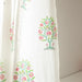Pomegranate Bageecha Floral Sheer Curtain-Curtains-House of Ekam