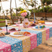 Rangrez Patchwork Floral Table Cloth-Table Runners-House of Ekam