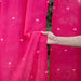 Rani Pink Neer Jamdani Cotton Handloom Curtain-Curtains-House of Ekam