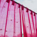 Rani Pink Neer Jamdani Cotton Handloom Curtain-Curtains-House of Ekam