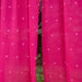 Rani Pink Neer Jamdani Cotton Handloom Curtain-Curtains-House of Ekam
