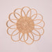 Rattan Daisy Flower Wall Hanging-Wall Art-House of Ekam