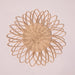 Rattan Sunflower Wall Hanging-Wall Art-House of Ekam