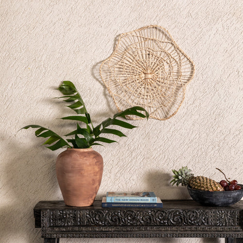 Rattan Wander Weave Wall Hanging-Wall Art-House of Ekam