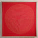 Red Chakra Lambani Hand Embroidery Wall Art 2*2 feet-Framed Wall Art-House of Ekam