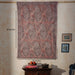 Red Paisley Machilipatnam Kalamkari Palampore Wall Art-Framed Wall Art-House of Ekam