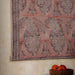 Red Paisley Machilipatnam Kalamkari Palampore Wall Art-Framed Wall Art-House of Ekam