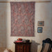 Red Paisley Machilipatnam Kalamkari Palampore Wall Art-Framed Wall Art-House of Ekam