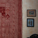 Red Pandu Machilipatnam Kalamkari Palampore Wall Art-Framed Wall Art-House of Ekam